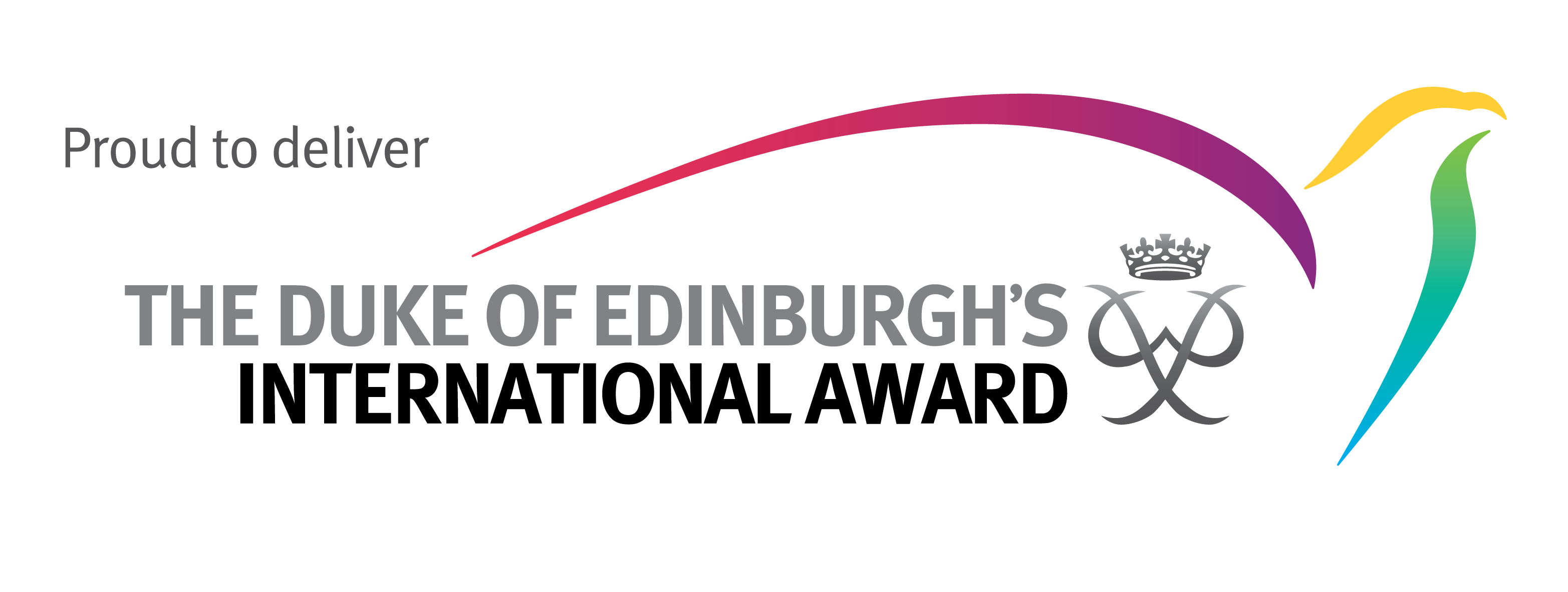 Proud To Deliver In English Colour Logo
